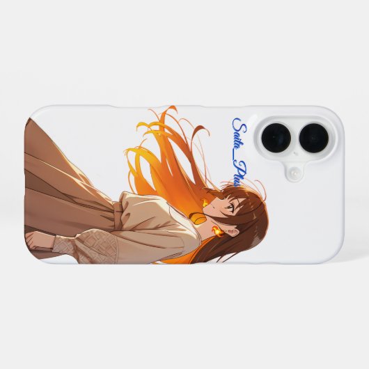 47_Plus – Anime Character Series iPhone 16ケース (裏面横)