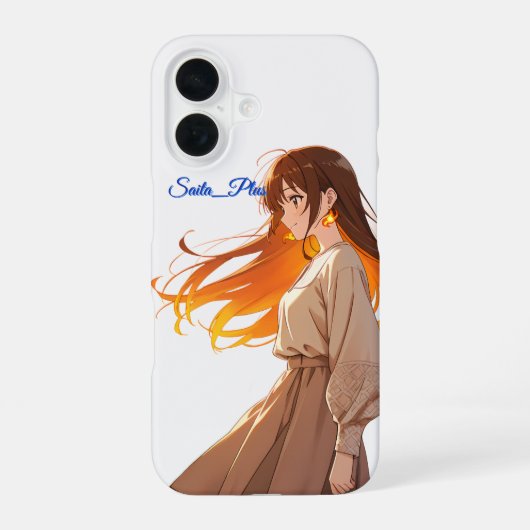 47_Plus – Anime Character Series iPhone 16ケース (裏面)