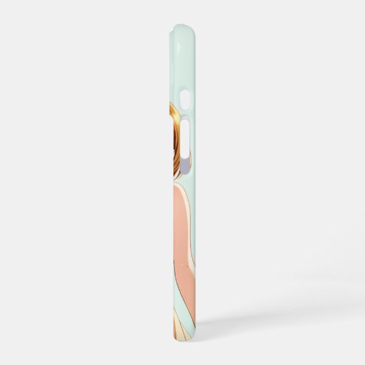 47_Plus – Anime Character Series iPhone 16ケース (左側面)