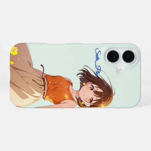 47_Plus – Anime Character Series iPhone 16ケース (裏面横)