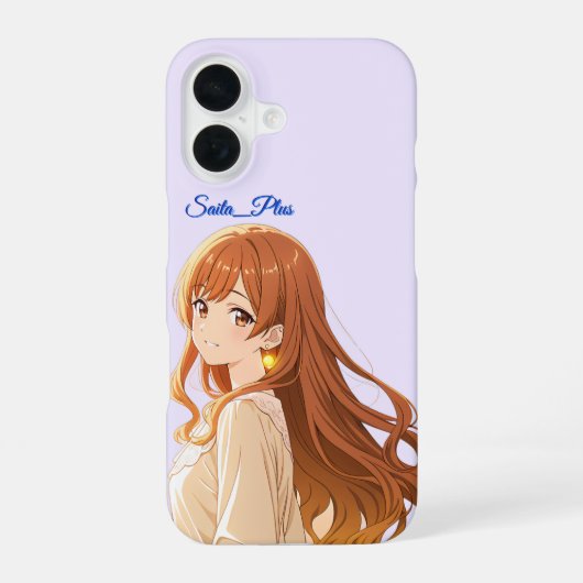 47_Plus – Anime Character Series iPhone 16ケース (裏面)