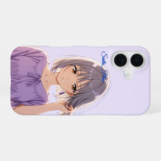 47_Plus – Anime Character Series iPhone 16ケース (裏面横)