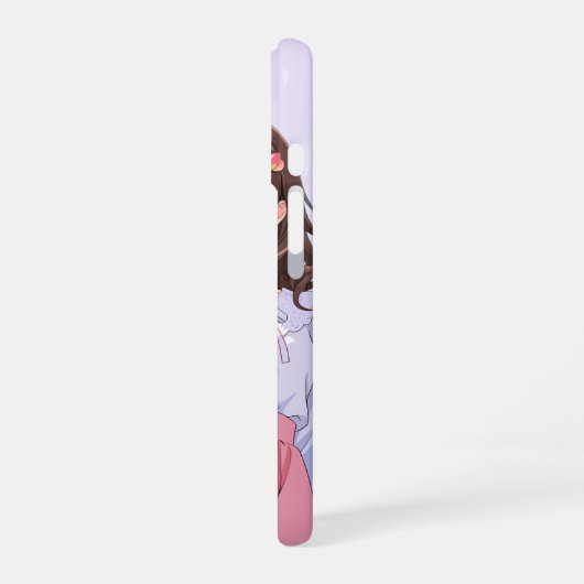 47_Plus – Anime Character Series iPhone 16ケース (左側面)