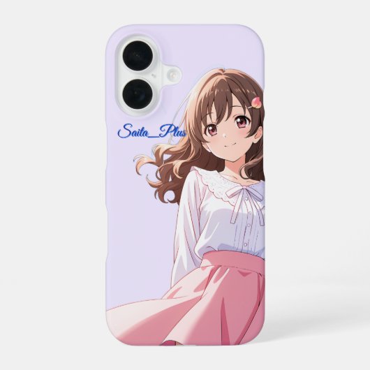 47_Plus – Anime Character Series iPhone 16ケース (裏面)