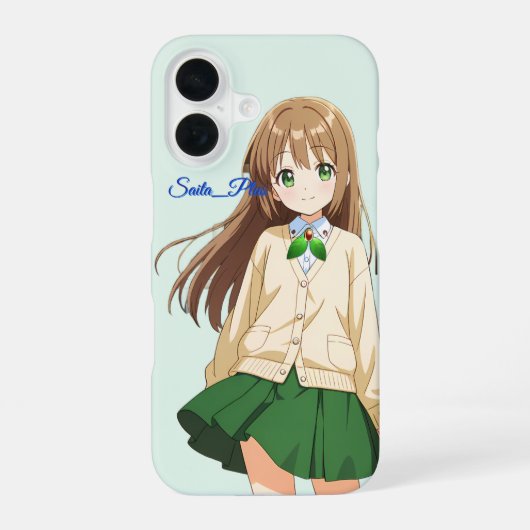 47_Plus – Anime Character Series iPhone 16ケース (裏面)