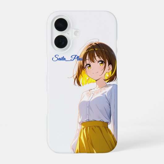 47_Plus – Anime Character Series iPhone 16ケース (裏面)