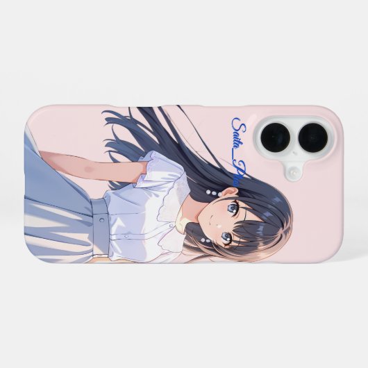 47_Plus – Anime Character Series iPhone 16ケース (裏面横)