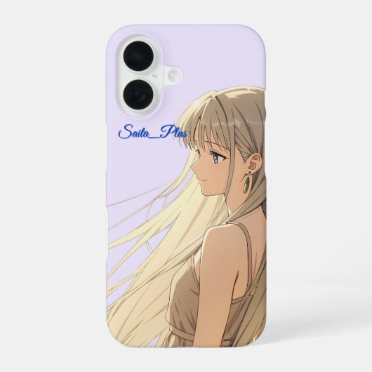 47_Plus – Anime Character Series iPhone 16ケース (裏面)