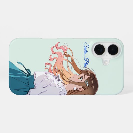 47_Plus – Anime Character Series iPhone 16ケース (裏面横)