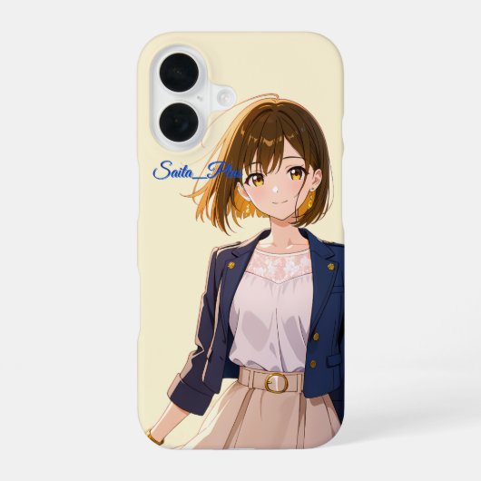 47_Plus – Anime Character Series iPhone 16ケース (裏面)