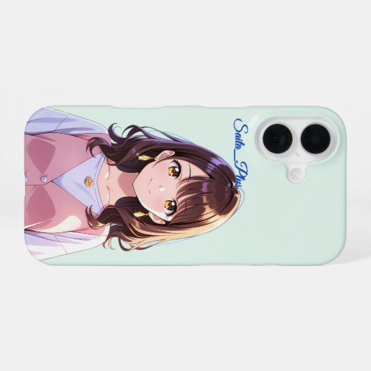 47_Plus – Anime Character Series iPhone 16ケース (裏面横)