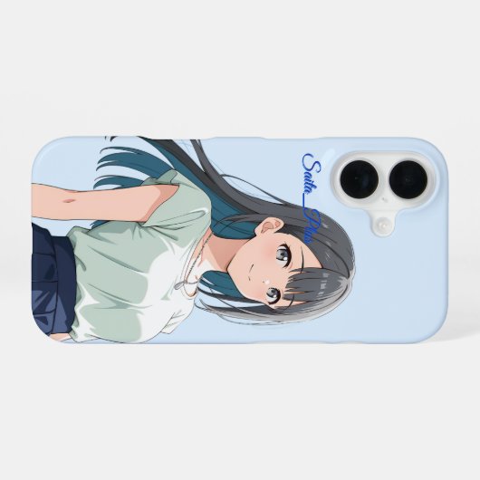 47_Plus – Anime Character Series iPhone 16ケース (裏面横)