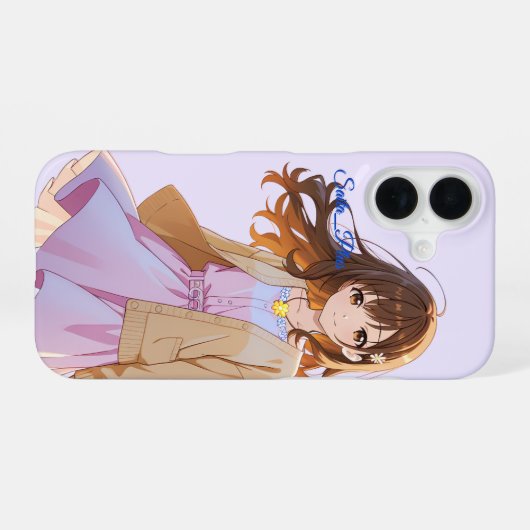 47_Plus – Anime Character Series iPhone 16ケース (裏面横)