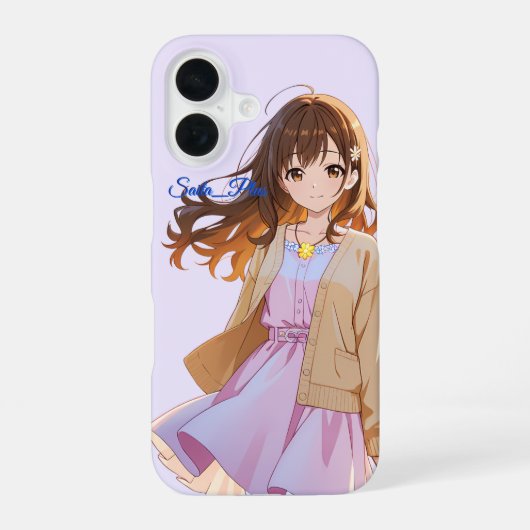 47_Plus – Anime Character Series iPhone 16ケース (裏面)