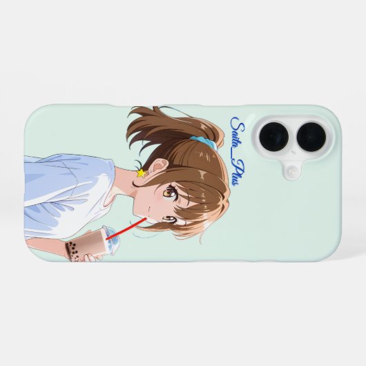 47_Plus – Anime Character Series iPhone 16ケース (裏面横)