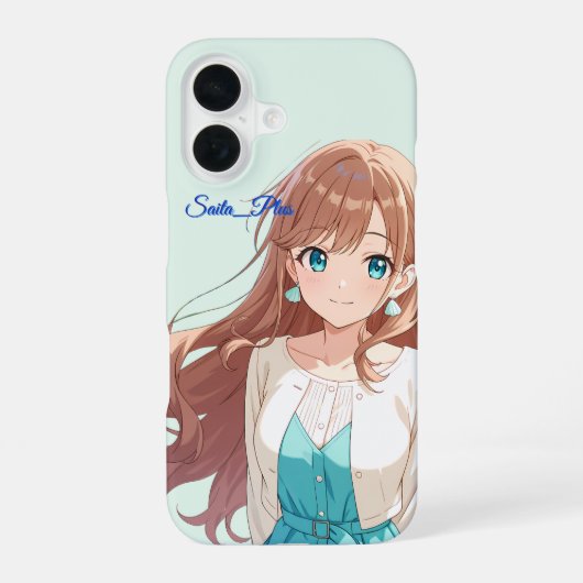 47_Plus – Anime Character Series iPhone 16ケース (裏面)