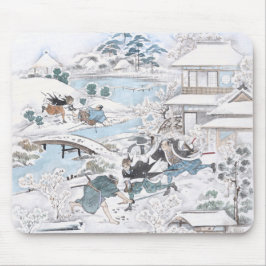47 Roninの戦いの武士の日本のな絵画 マウスパッド