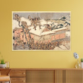 47 ronin A Treasury of Loyalty キャンバスプリント (インサイチュ (リビング))