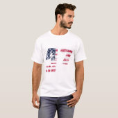 47 USA – レッド、ホワイト、ブルーの各エディション Tシャツ (正面フル)