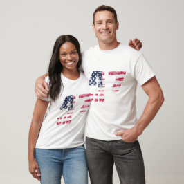 47 USA – レッド、ホワイト、ブルーの各エディション Tシャツ