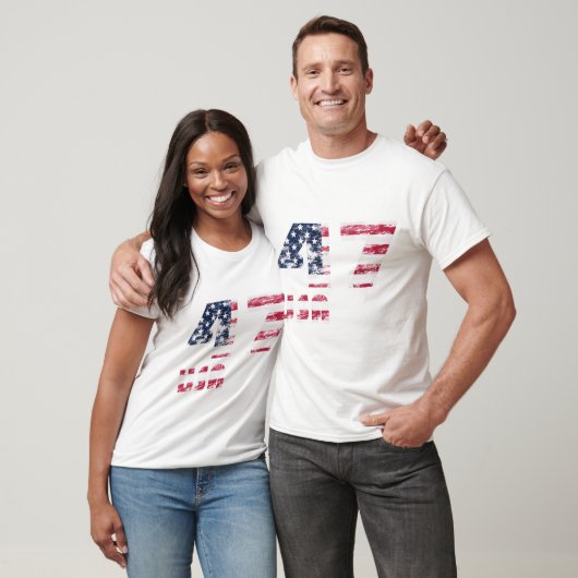 47 USA – レッド、ホワイト、ブルーの各エディション Tシャツ (ユニセックス)