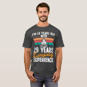 47 Year Old Camper Mountains Camping 47 Birthday g Tシャツ (正面フル)