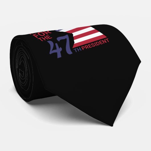 47th President, American Trump Flag ネクタイ (ロール)