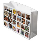 48の正方形の写真を作成 ラージペーパーバッグ (裏面アングル)