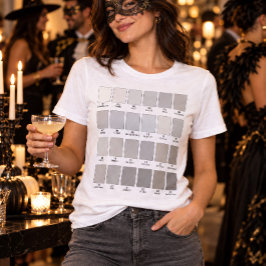 48グレーの色見本 簡単ハロウィンコスチューム トライブレンドＴシャツ