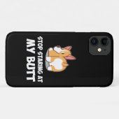 48ストップ自分のお尻 Case-Mate iPhoneケース (裏面(横))