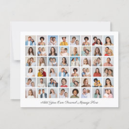 48フォトコラージュあいさつ文の追加カラーカードの編集