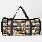 48フォトモダンコラージュ ダッフルバッグ (正面)