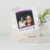 48歳の誕生日を迎えた人 招待状 (スタンド正面)