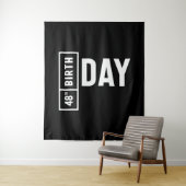 48歳の誕生日 - 48回目の誕生日 面白いプレゼント タペストリー (インサイチュ)