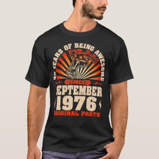 48歳スケートボーダー生まれ1976年9月48日 Tシャツ