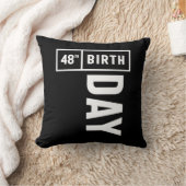 48歳 – 48誕生日ギフトおもしろい クッション (ブランケット)