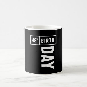 48歳 – 48誕生日ギフトおもしろい コーヒーマグカップ
