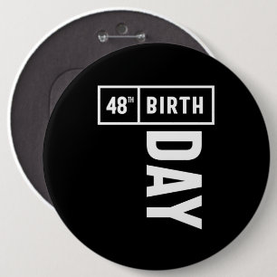 48歳 – 48誕生日ギフトおもしろい 缶バッジ