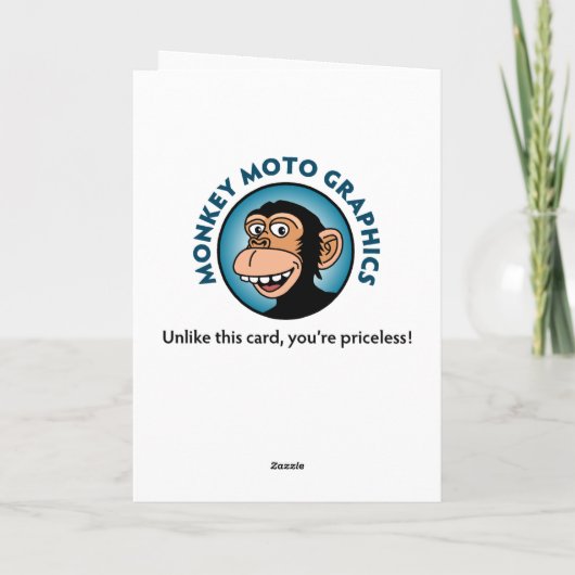 48番目ユーモアのあるの誕生日カード カード (裏面)