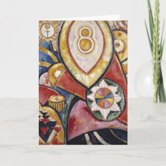 48絵画号 | Marsden Hartley カード (正面)