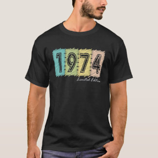 48誕生日レディースメンズ48年1974 4 Tシャツ