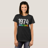 48誕生日レディースメンズ48年1974 6 Tシャツ (正面フル)