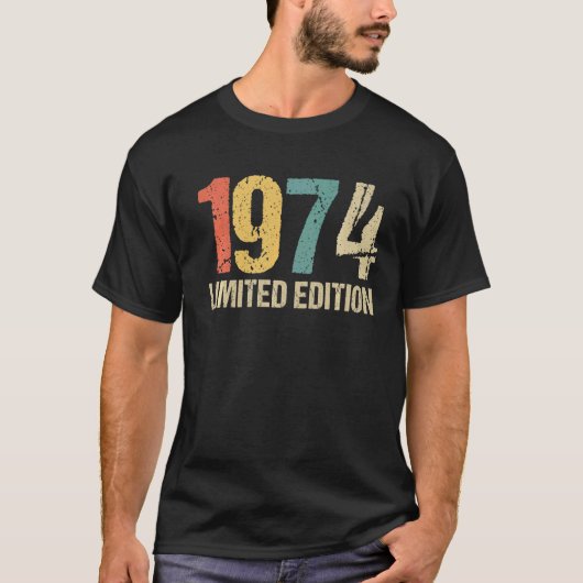 48誕生日レディースメンズ48年1974 Tシャツ (正面)