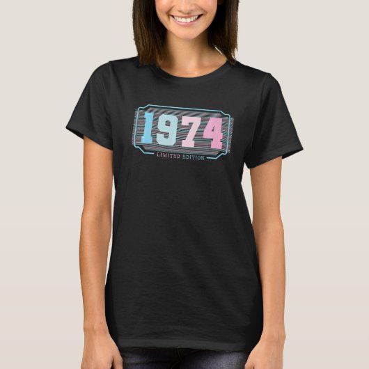 48誕生日レディースメンズ48年1974 Tシャツ (正面)