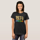 48誕生日レディースメンズ48年1974 Tシャツ (正面フル)