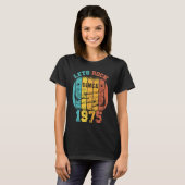 48誕生日ヴィンテージ1975レトロ48歳Guit Tシャツ (正面フル)