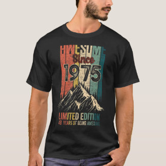 48誕生日素晴らし1975ヴィンテージ以降 Tシャツ