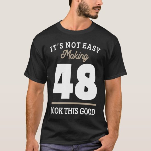 48誕生日48歳 Tシャツ (正面)
