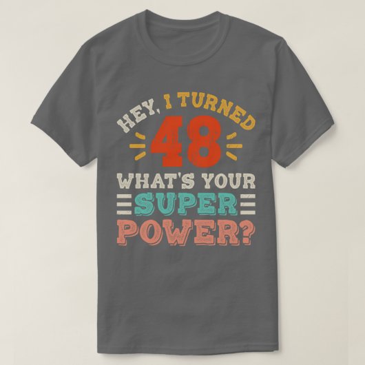 48誕生日5 Tシャツ (デザイン正面)
