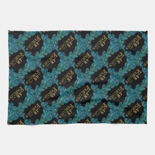 48誕生日 キッチンタオル (横)